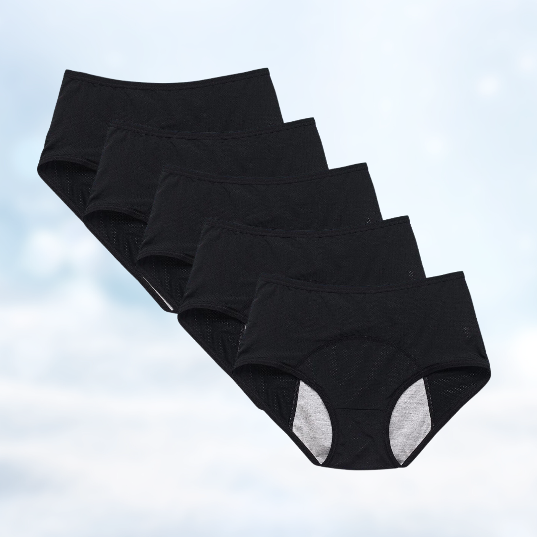 VitalDry® | Lekvrij Ondergoed (5-pack) ||