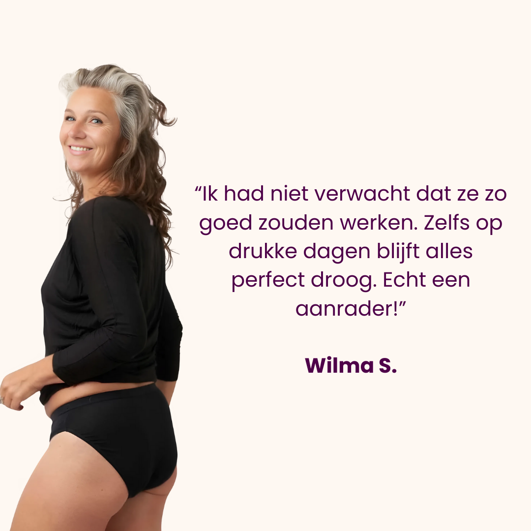 VitalDry® | Lekvrij Menstruatie Ondergoed (5-pack) |