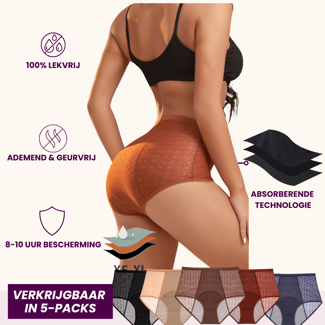VitalDry® | Lekvrij Ondergoed (5 Stuks) | Patroon