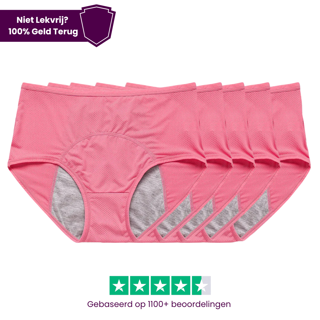 VitalDry® | Lekvrij Ondergoed (5-pack)