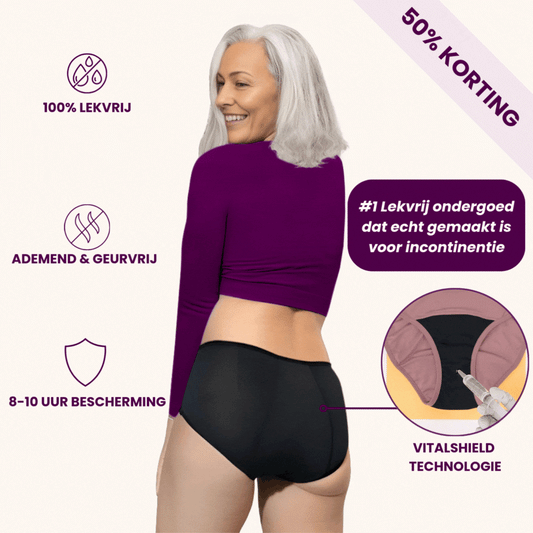 VitalDry® | Lekvrij Ondergoed (5-pack)