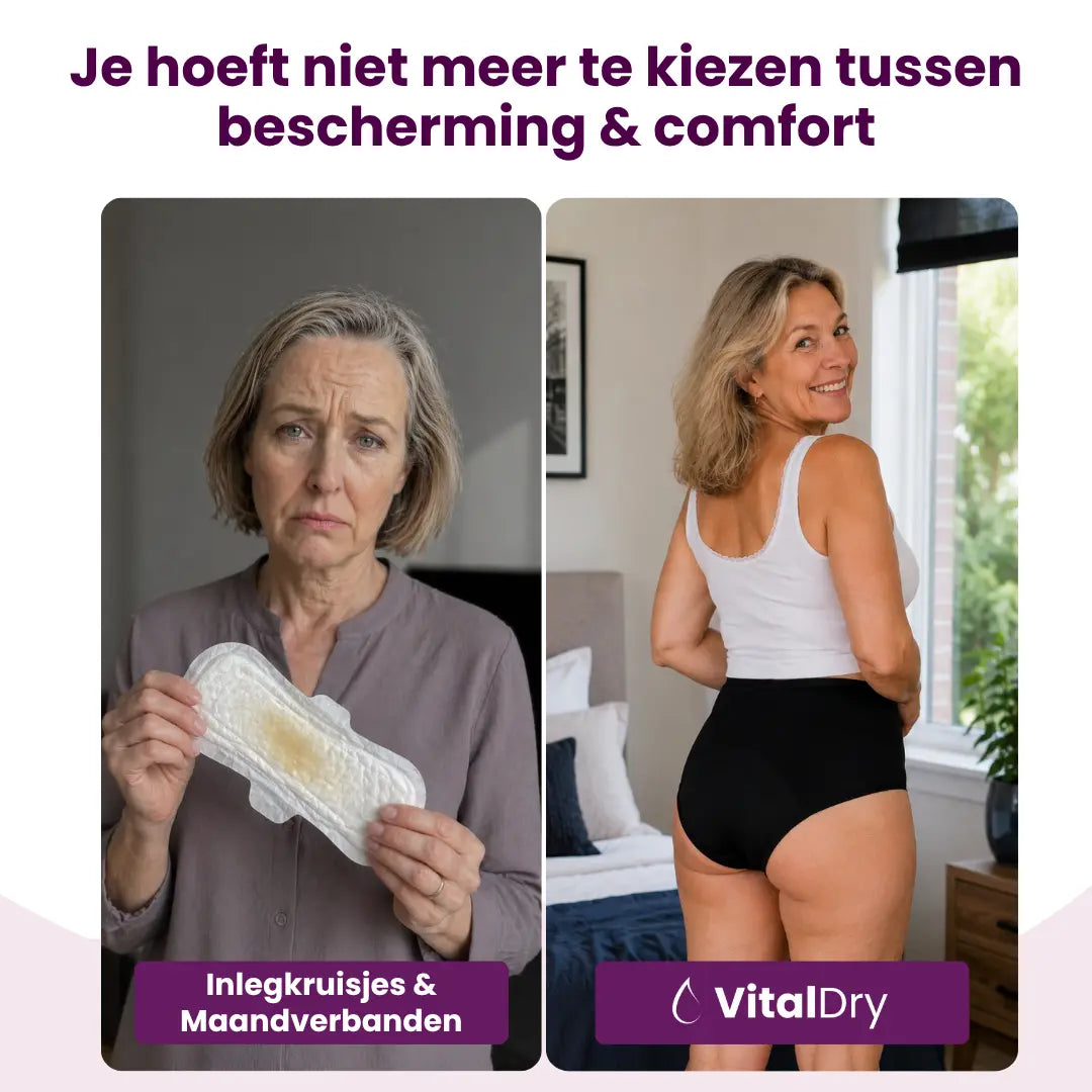 VitalDry® | Lekvrij Ondergoed (5-Pack)