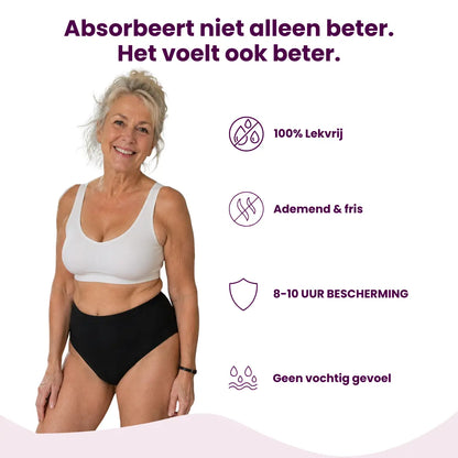 VitalDry® | Lekvrij Ondergoed (5-Pack)